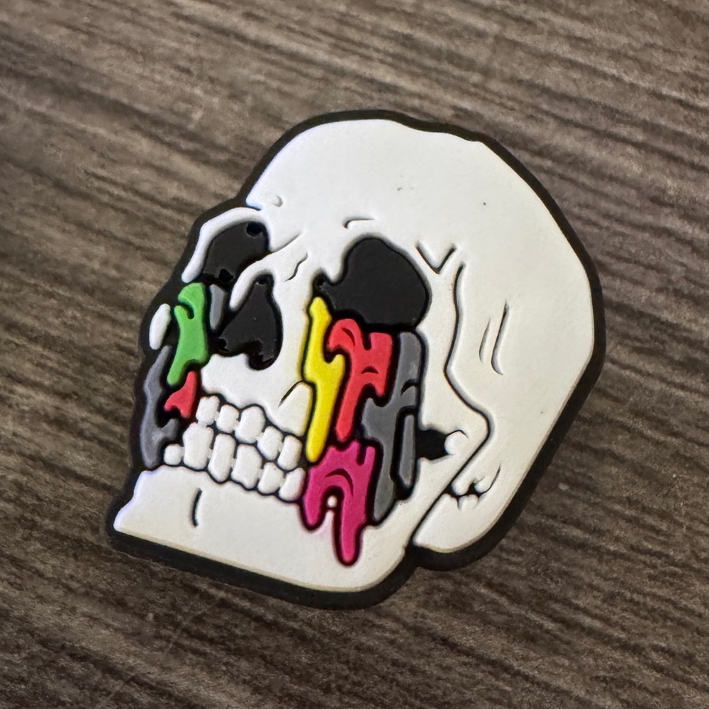 Crying Skull CROCS Jibbitz Shoe Charm 5/$20